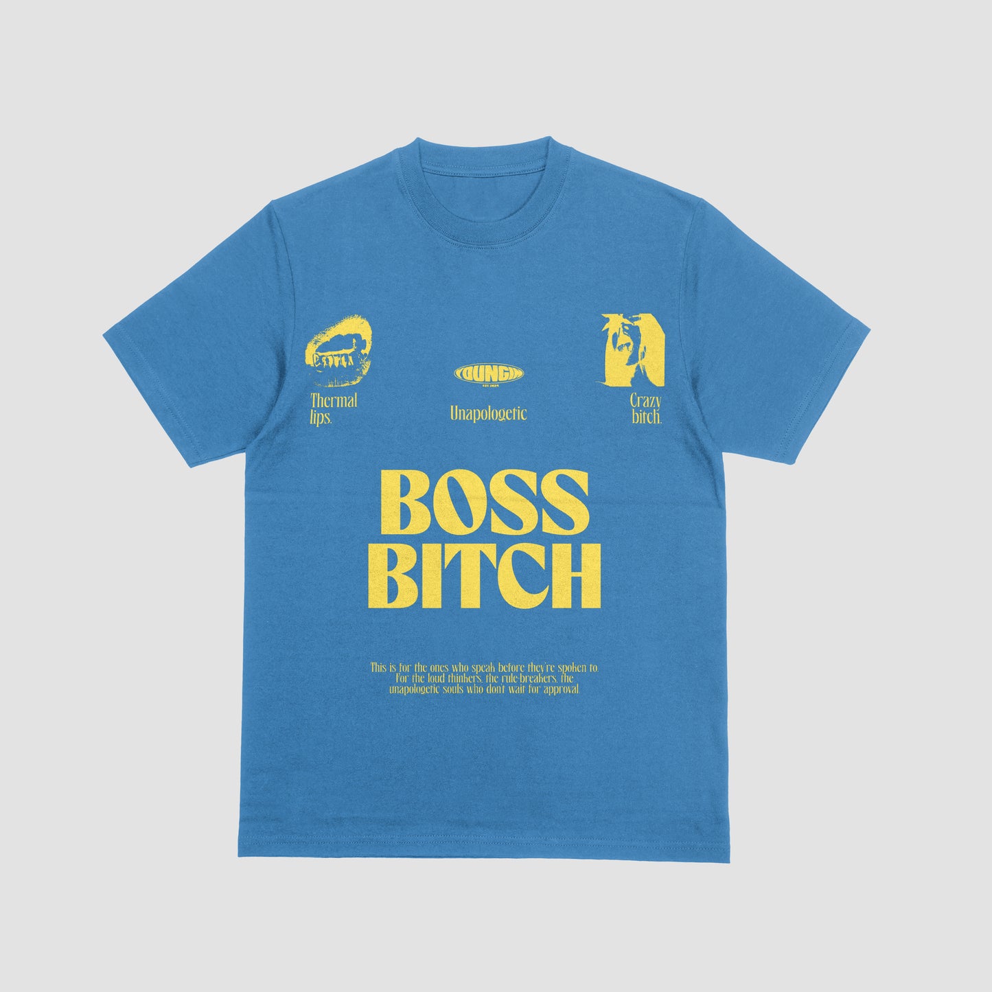 Boss Bitch | YNGN Bold | Short sleeve oversized t-shirt